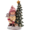 Xecco kislány fa mellett karácsonyi dekoráció 1966 LED SP-8090689