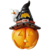 MagicHome Halloween töklámpás kalappal szellemmel 2411